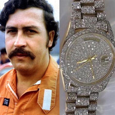 rolex day date pablo escobar